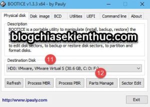 Cách tạo file Recovery.wim để sao lưu hệ điều hành Windows