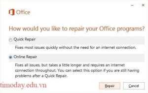 Khắc phục lỗi khi mở file Excel nhưng chỉ hiện lên màn hình trống