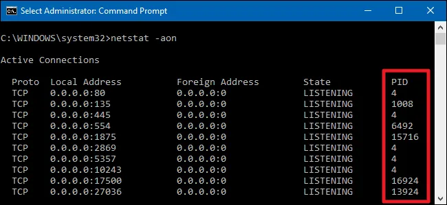 Hướng dẫn kiểm tra port đang mở trên Windows