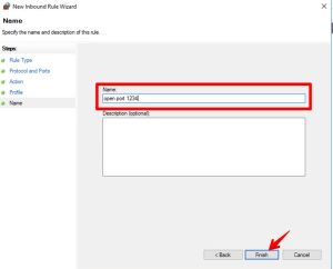 Hướng dẫn mở cổng (open port) trên Windows Server