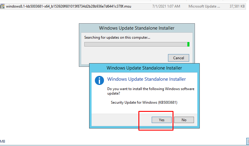 Hướng Dẫn Update Thủ Công Cho Windows Server 2012, 2016, 2019