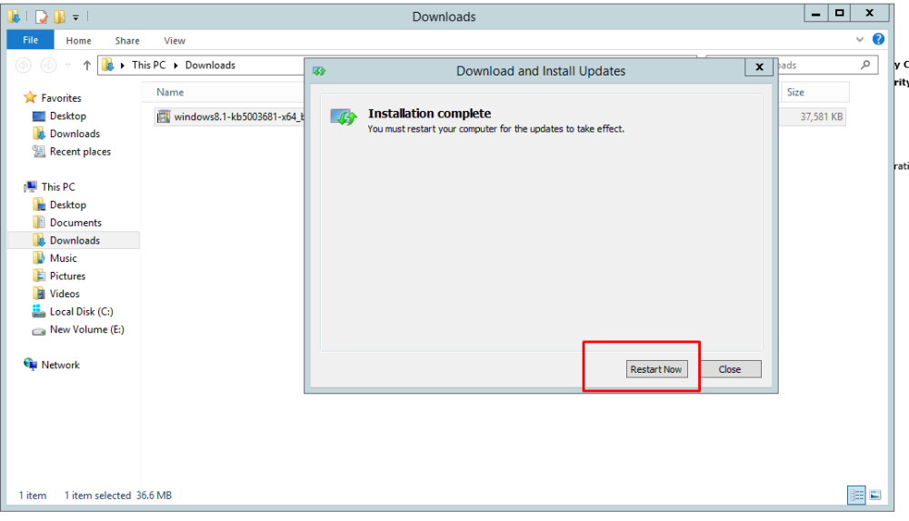 Hướng Dẫn Update Thủ Công Cho Windows Server 2012, 2016, 2019