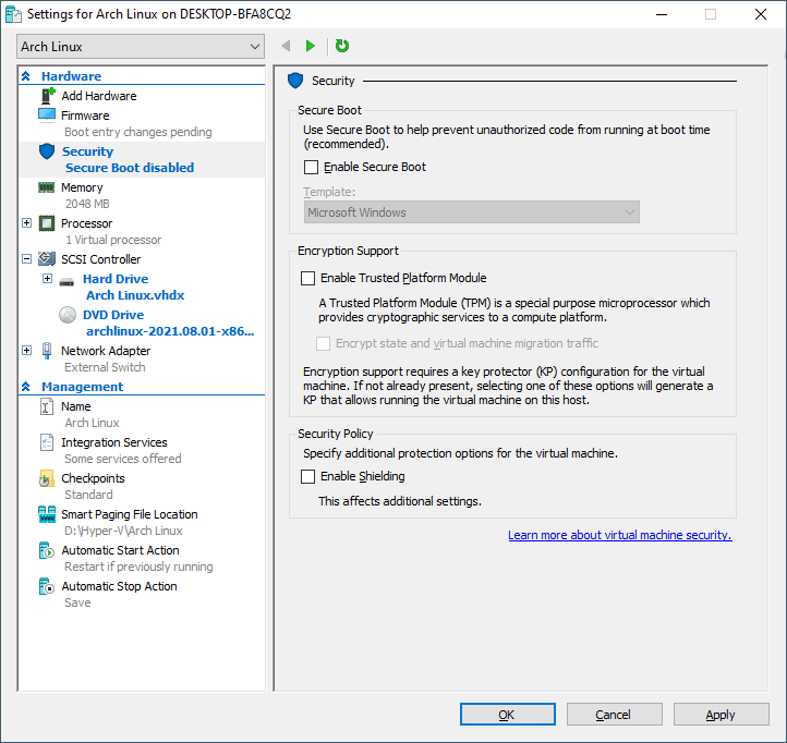Tạo máy ảo bằng Hyper-V trong Windows 10 Tạo máy ảo bằng Hyper-V trong Windows 10