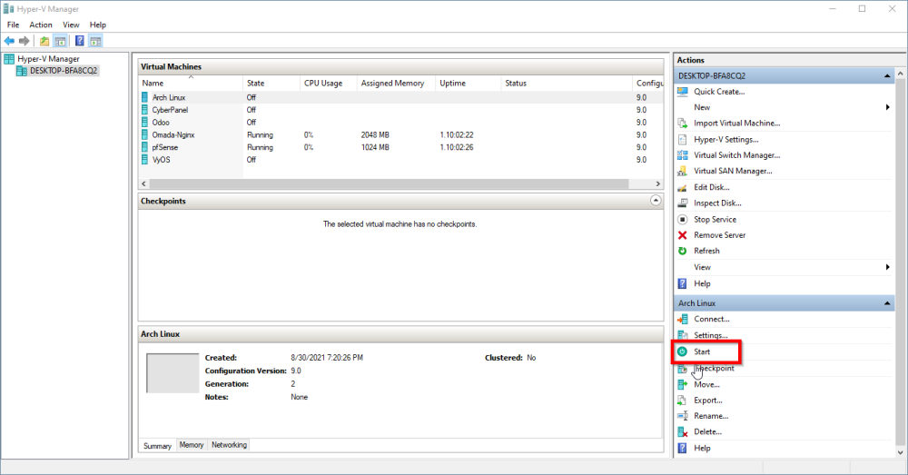 Tạo máy ảo bằng Hyper-V trong Windows 10 Tạo máy ảo bằng Hyper-V trong Windows 10