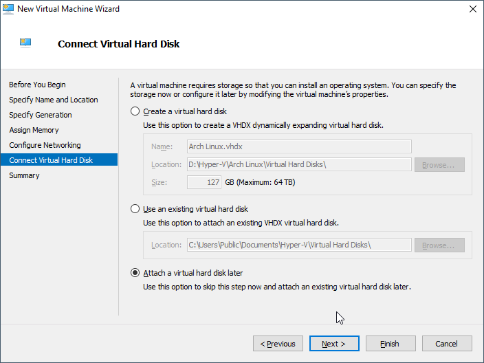 Tạo máy ảo bằng Hyper-V trong Windows 10 Tạo máy ảo bằng Hyper-V trong Windows 10