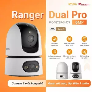 Camera 2 Mắt Imou Trong Nhà S2xep